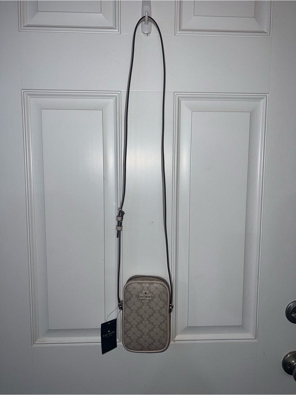 kate spade Beige Slim Crossbody Phone Pouch
